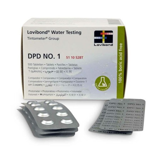 Indikátor tabletta DPD 1 klór