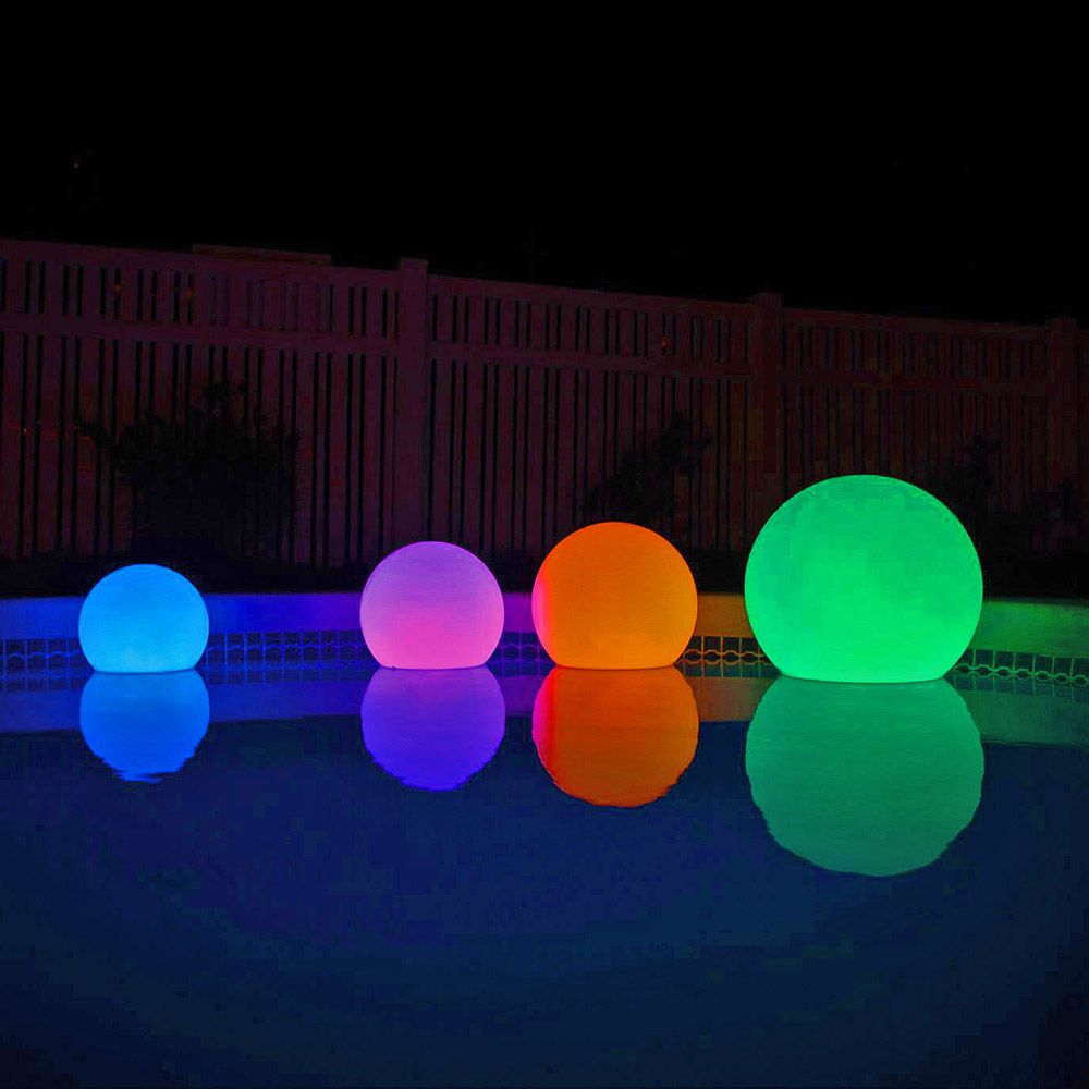 Úszó Design LED lámpa, gömb alakú - Image 3