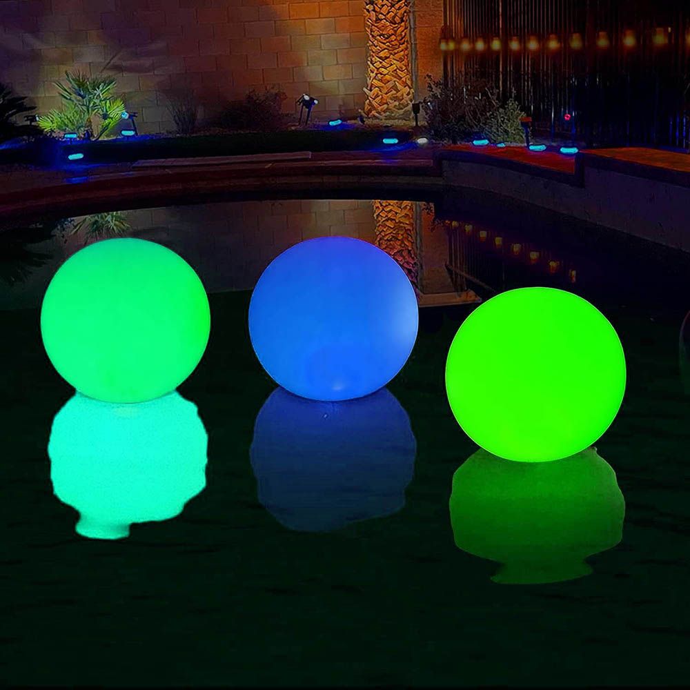 Úszó Design LED lámpa, gömb alakú