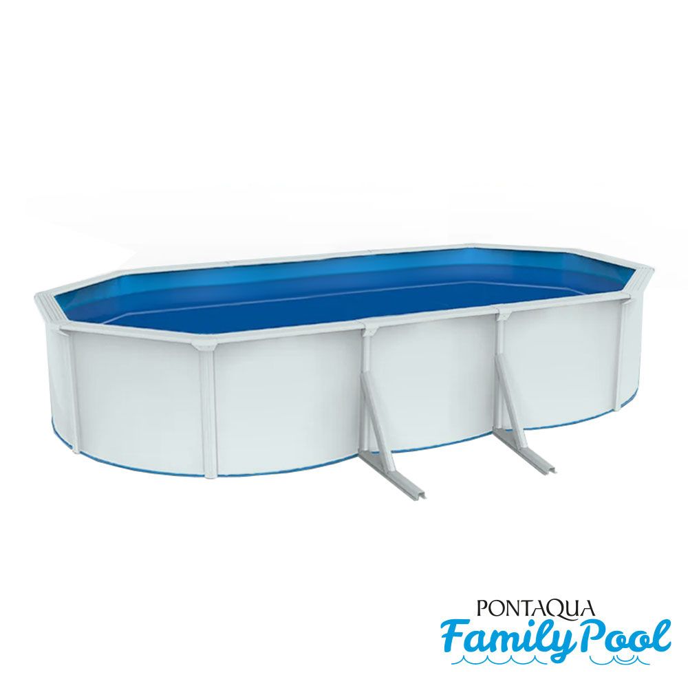 Pontaqua Family Pool, ovális, fehér