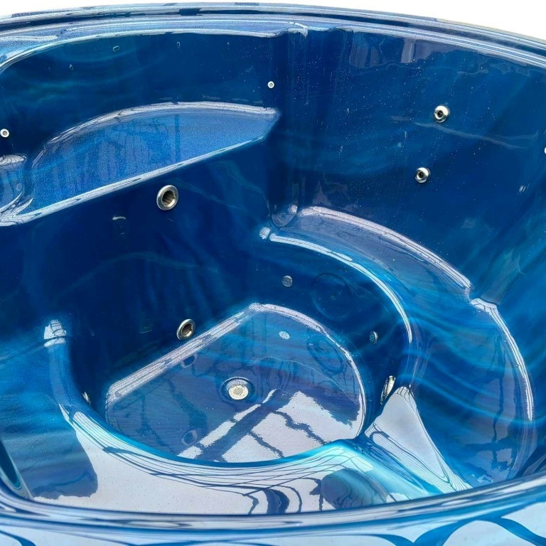 LUX IN Prémium akril dézsafürdő, INTEGRÁLT kályhával, 5 személyes - Image 5
