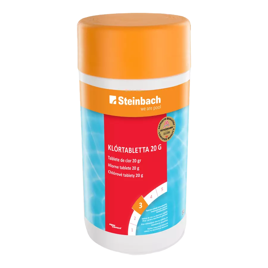 Aquacorrect Klórtabletta 20g 56%