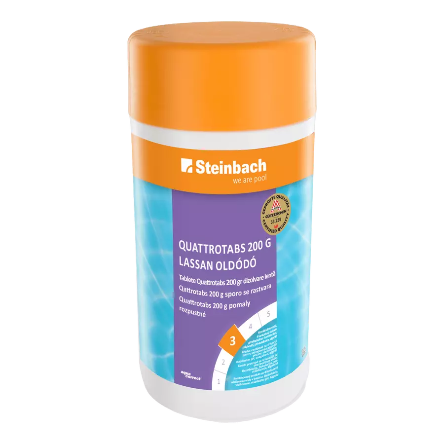 Aquacorrect Quattrotabs 4 funkciós vízkezelő tabletta