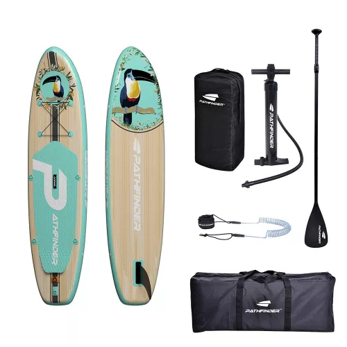 Pathfinder PRO 10’2′ SUP Toucan Grain 310 x 81 x 15 cm