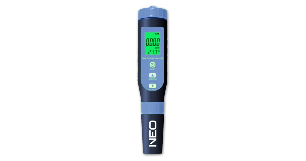 Digitális vízelemző teszter Neo 5in1